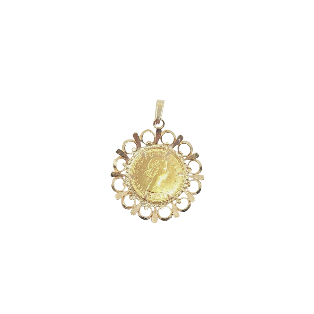 Full Sovereign Pendant 1966
