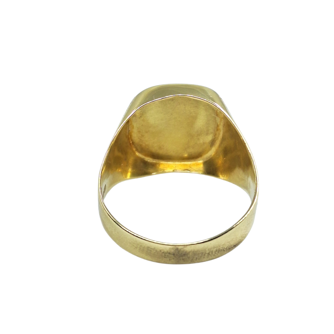 14ct Yellow Gold Signet Ring