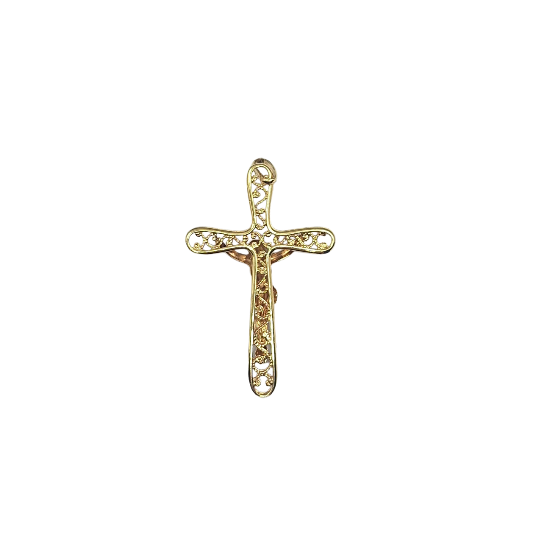 9ct Yellow Gold Crucifix