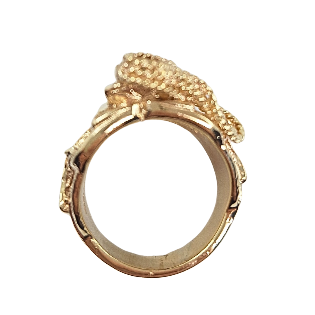9ct Yellow Gold Saddle Ring