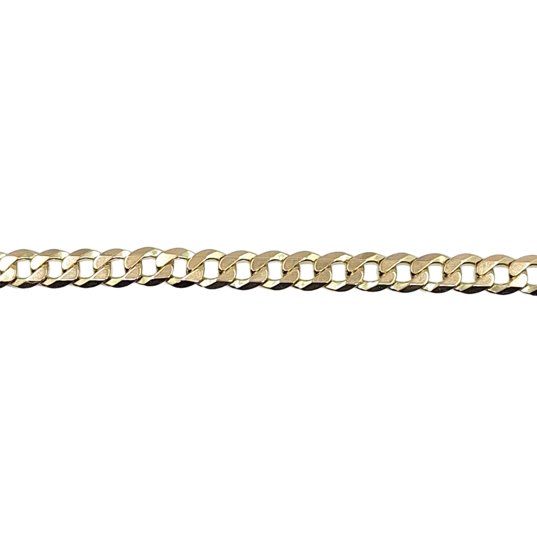 9ct Yellow Gold Curb Bracelet 8.5"