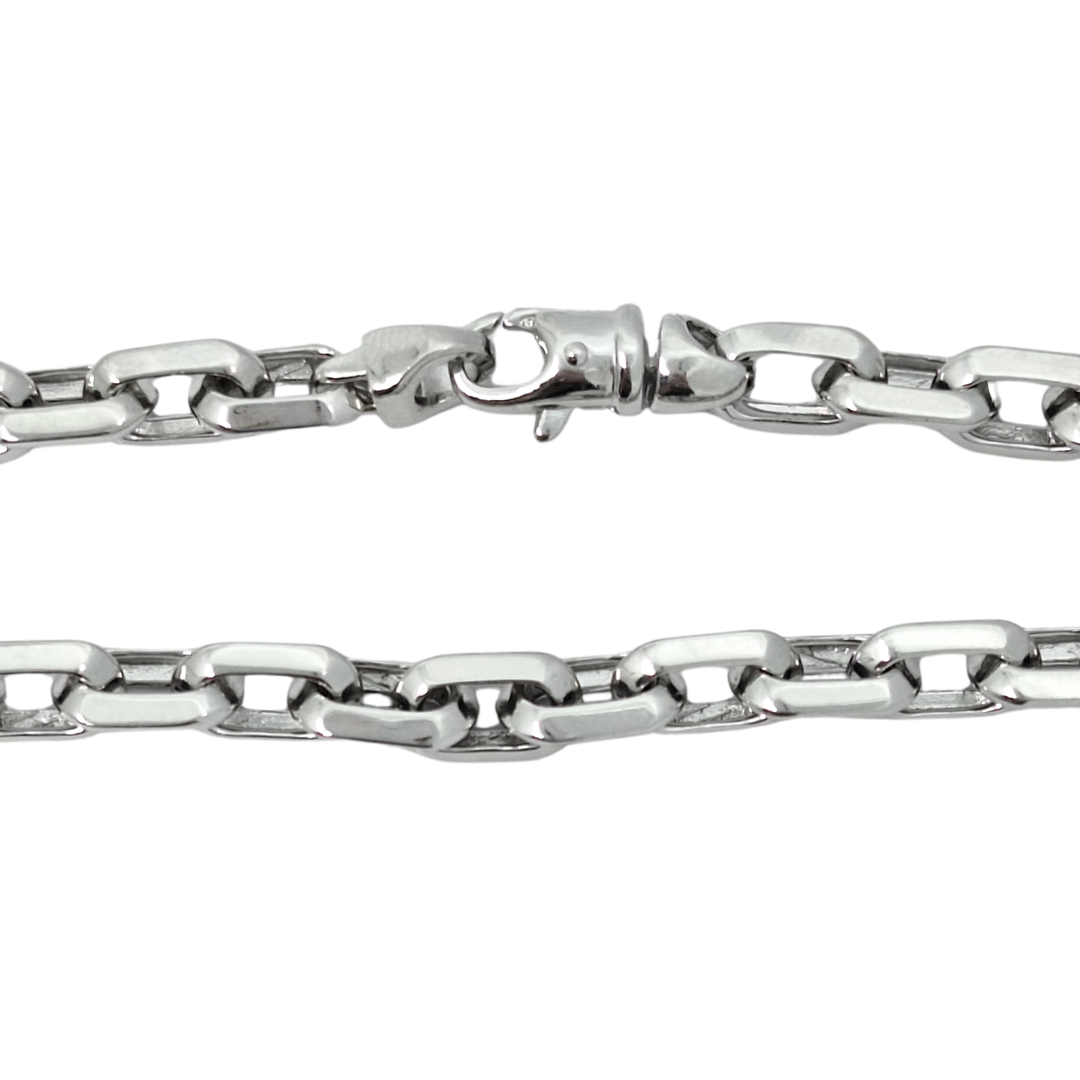 Silver Link Bracelet 8"