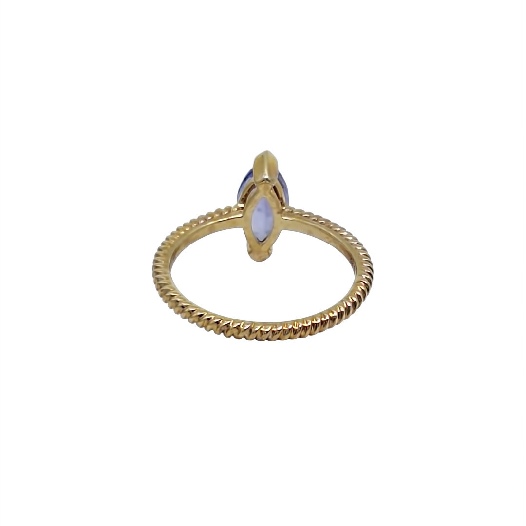 9ct Yellow Gold Tanzanite Ring 1.10ct