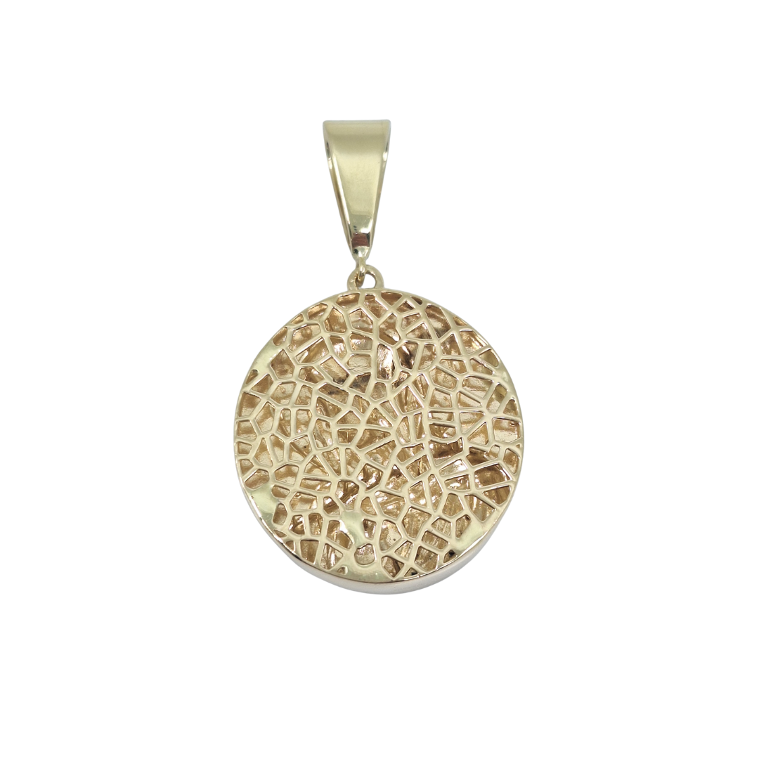 14ct Yellow Gold Mary Pendant