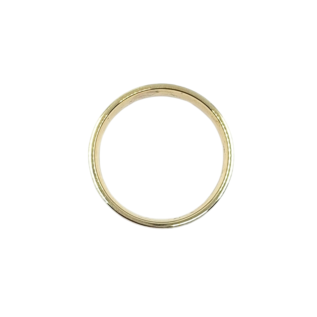 9ct Yellow Gold Patterned Band Ring