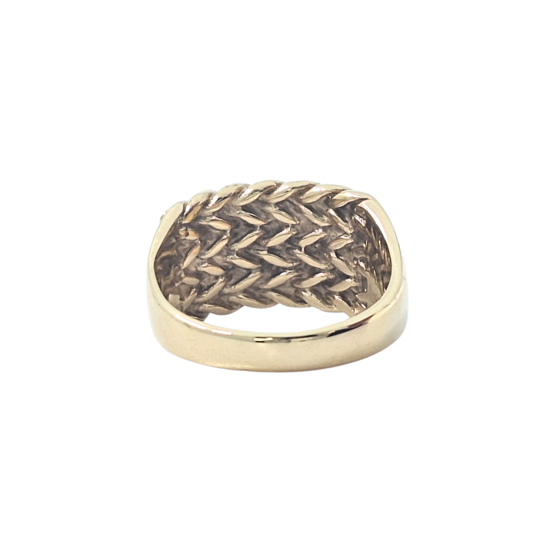 9ct Yellow Gold Keeper Ring
