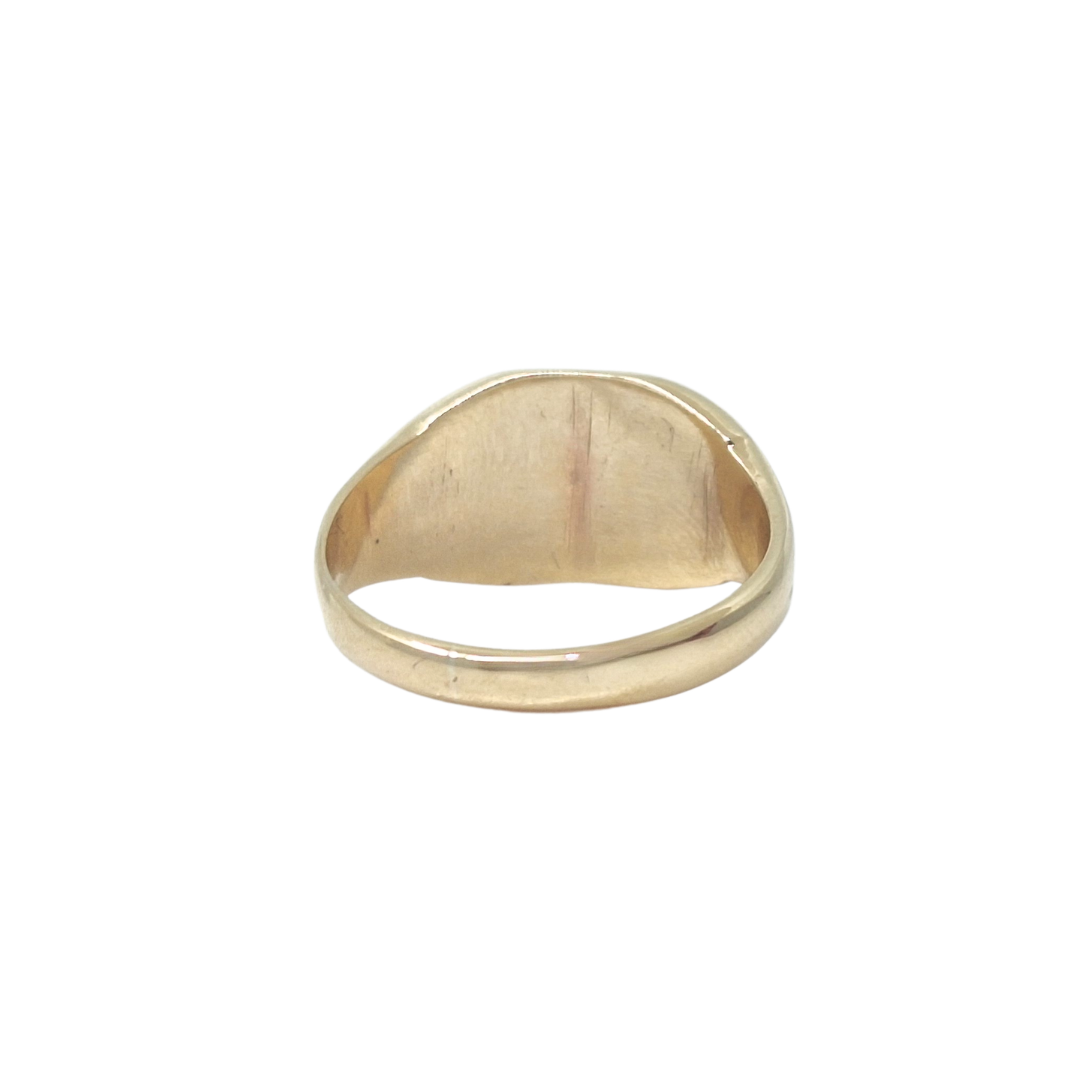 9ct Yellow Gold Signet Ring