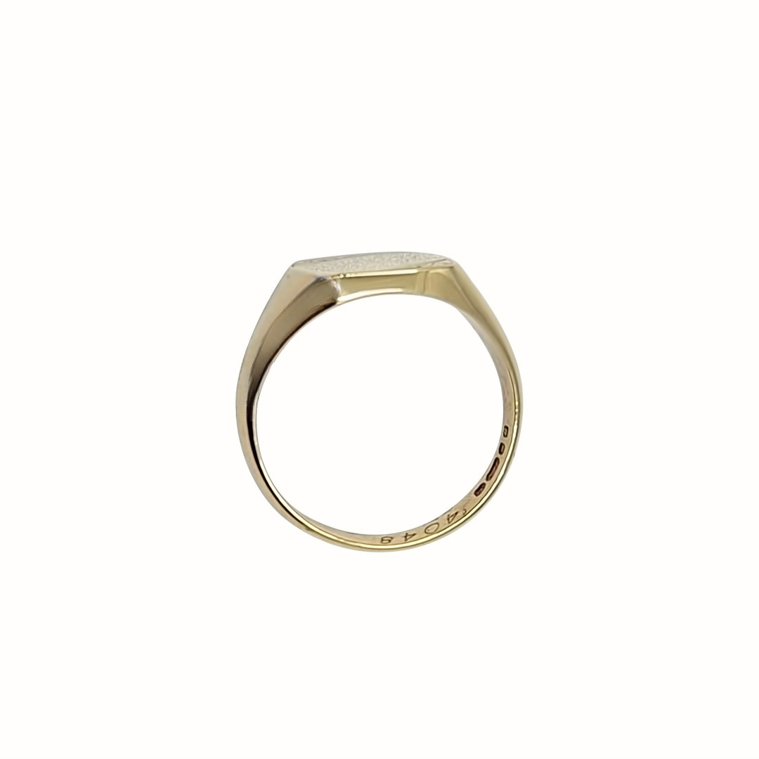 9ct Yellow Gold Signet Ring