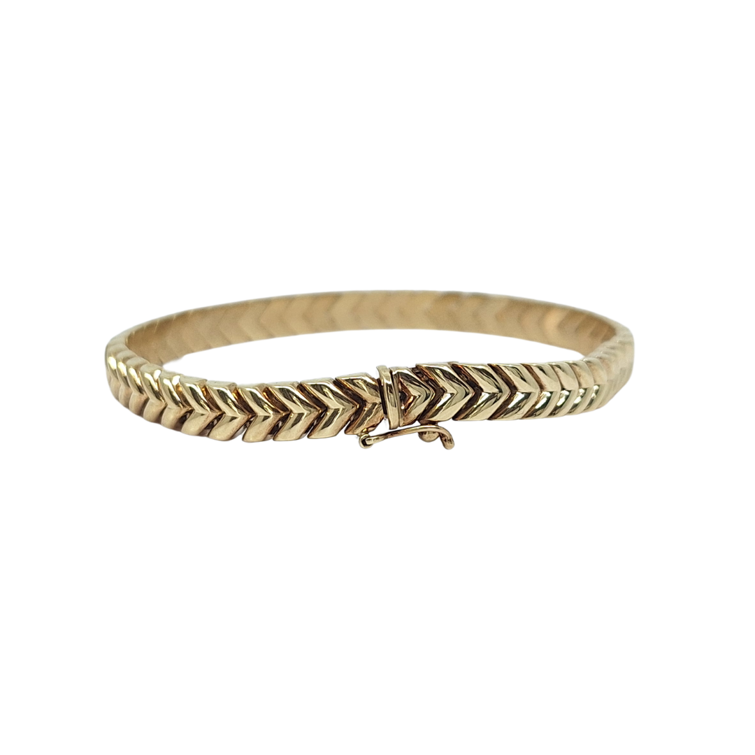 9ct Yellow Gold Fancy Arrow Necklace & Bracelet Set