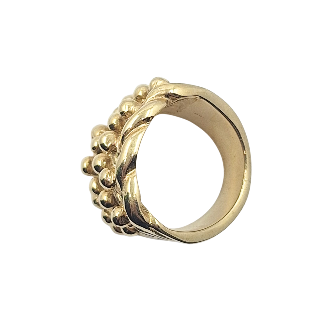 9ct Yellow Gold Keeper Ring