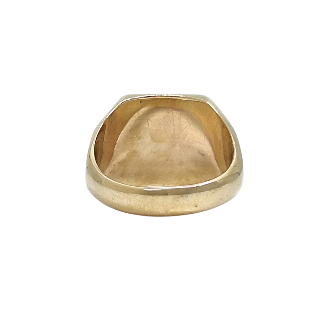 9ct Yellow Gold Signet Ring