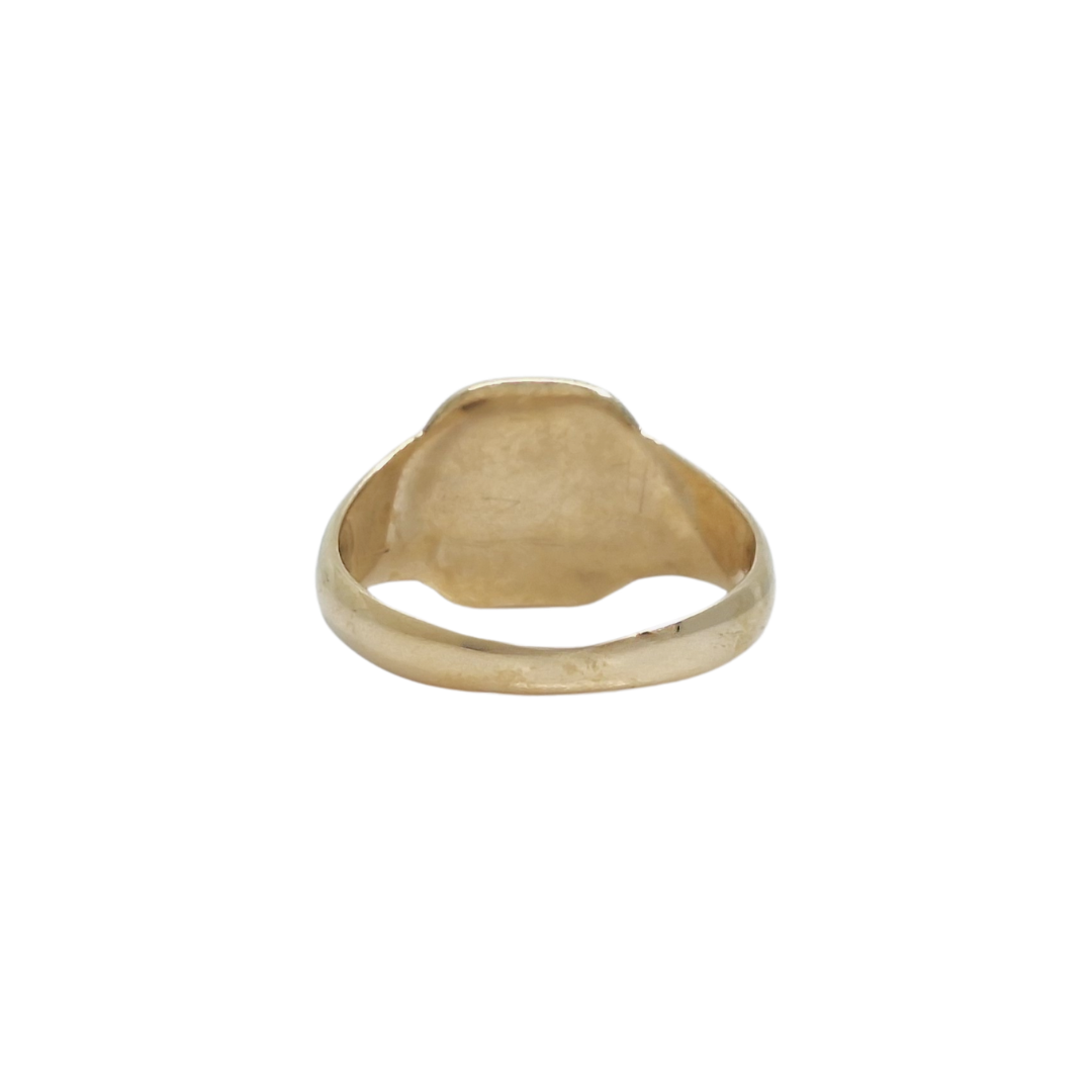 9ct Yellow Gold Signet Ring