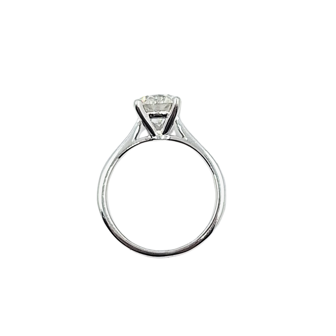 9ct White Gold Ethical Diamond Solitaire Ring 1.45ct