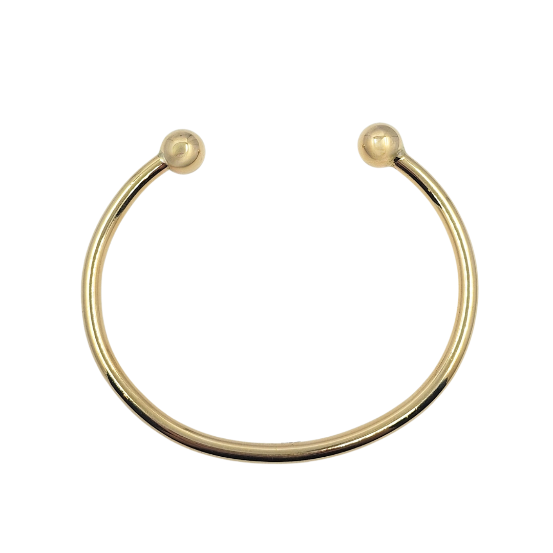 9ct Yellow Gold Torque Bangle