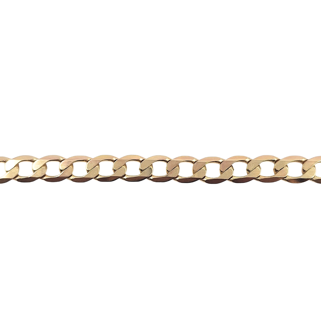 9ct Yellow Gold Curb Bracelet