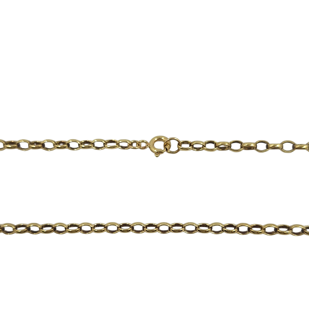 9ct Yellow Gold Belcher Chain