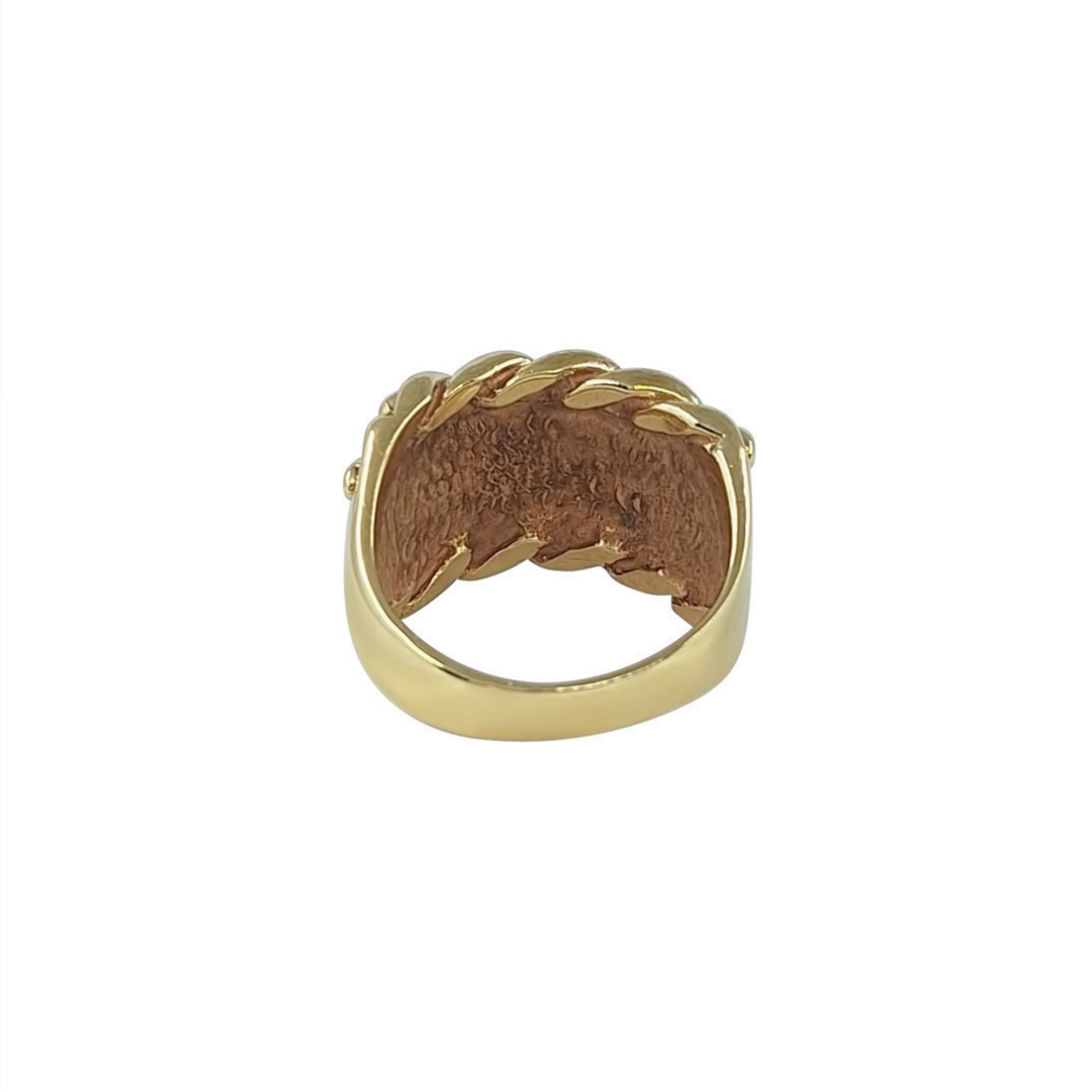 9ct Yellow Gold Keeper Ring