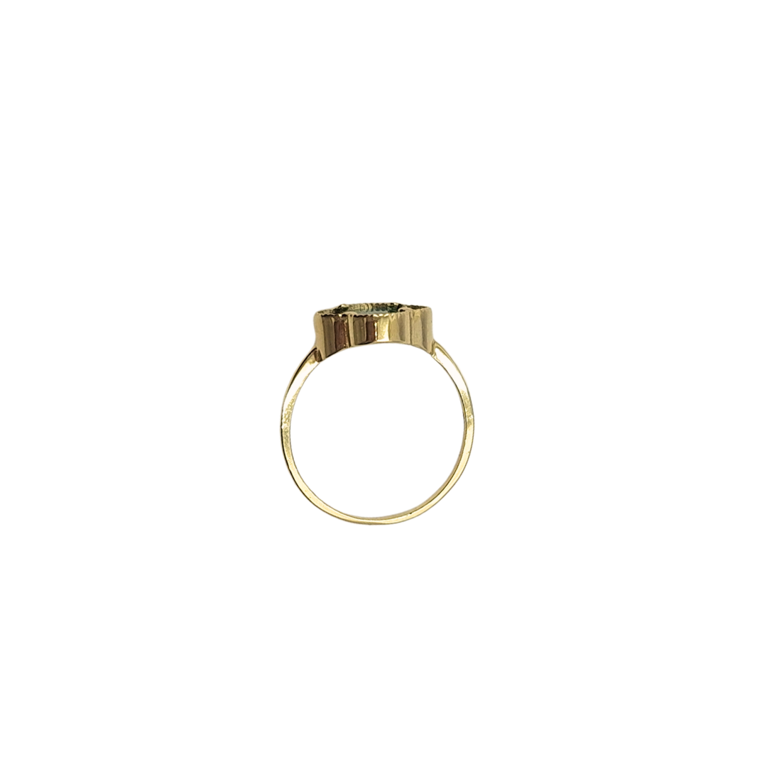 9ct Yellow Gold Malachite Ring