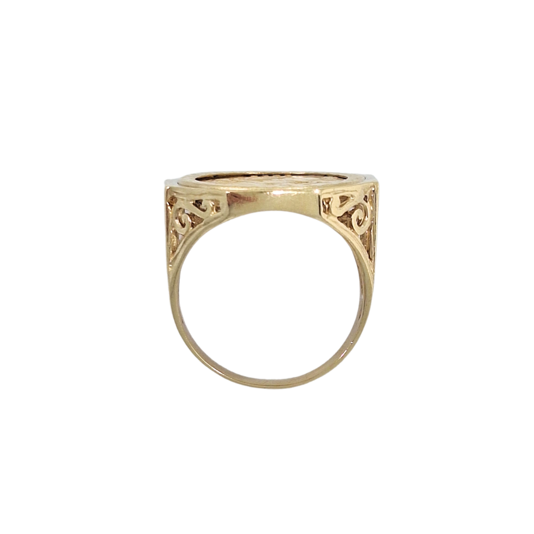 Half Sovereign Ring 1912