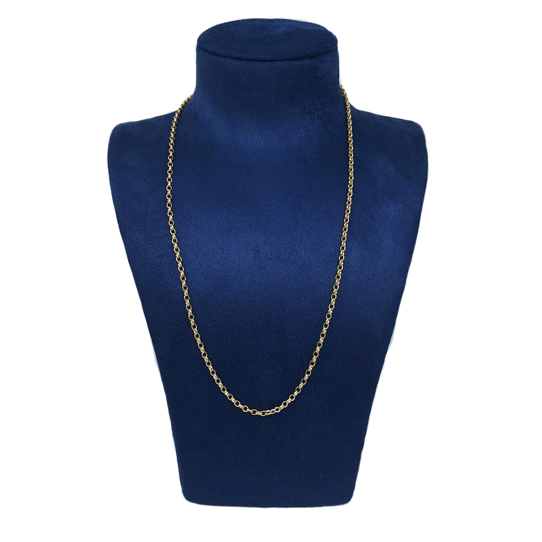 9ct Yellow Gold Belcher Chain 24"