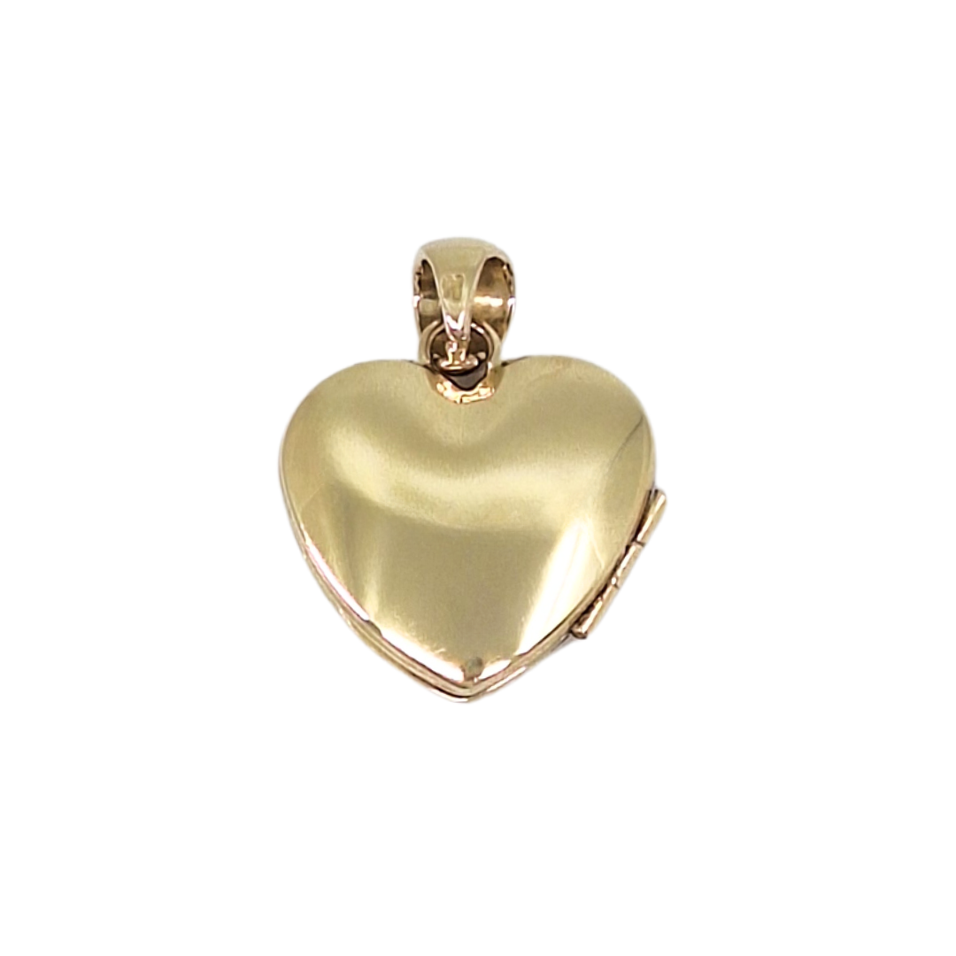 9ct Yellow Gold Pattern Locket