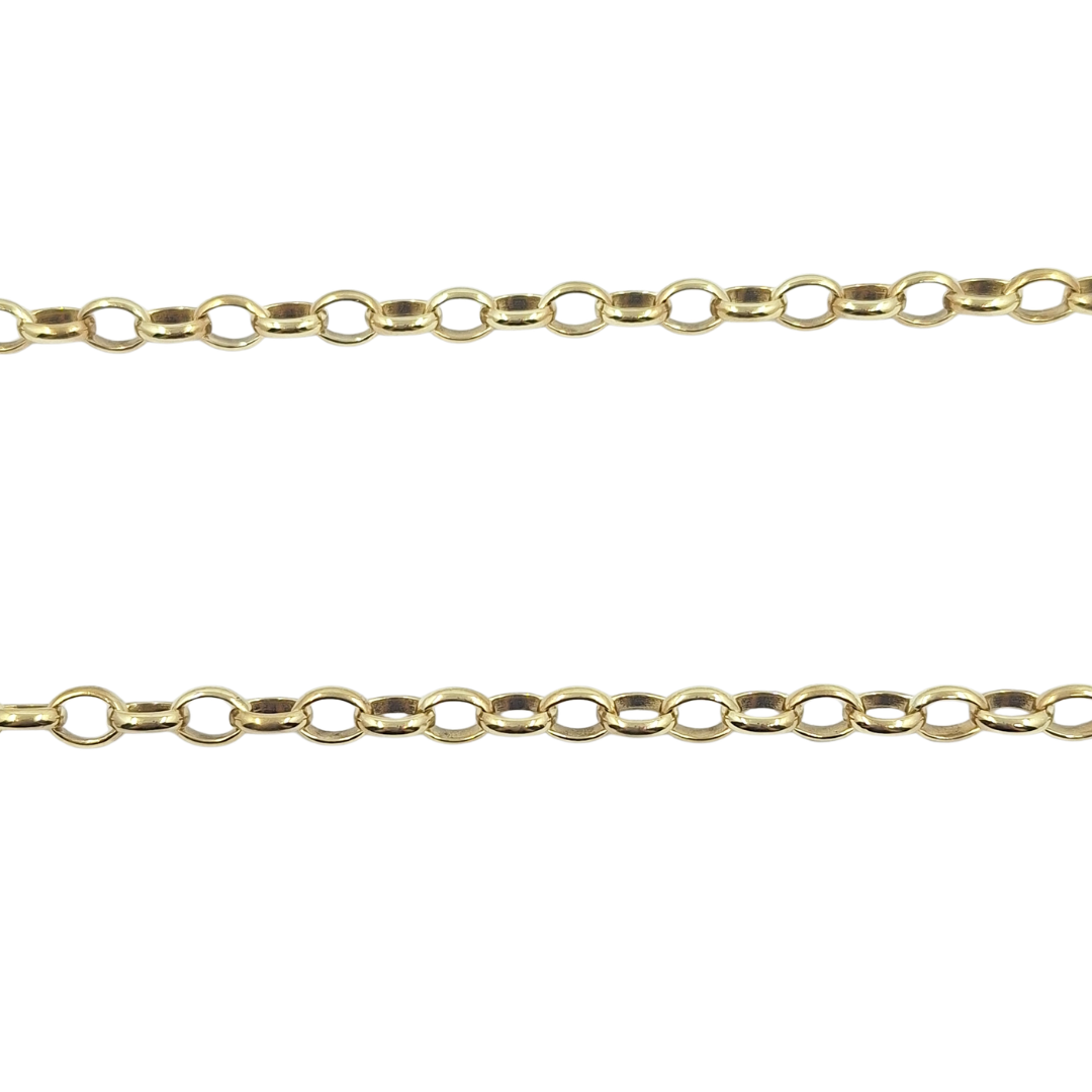 9ct Yellow Gold Belcher Chain 26"