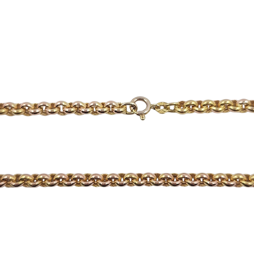 9ct Yellow Gold 20" Belcher Chain