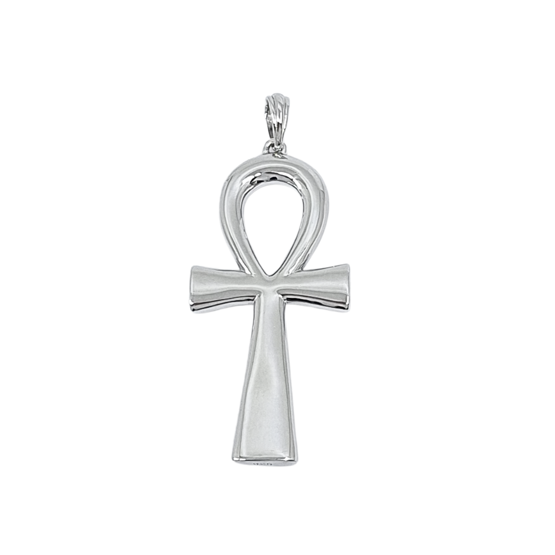 Silver Ankh Cross