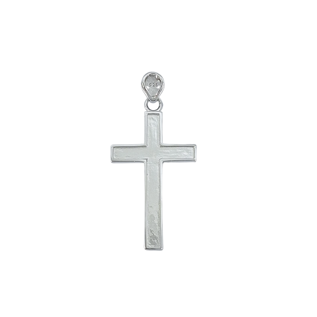 Silver Pattern Cross
