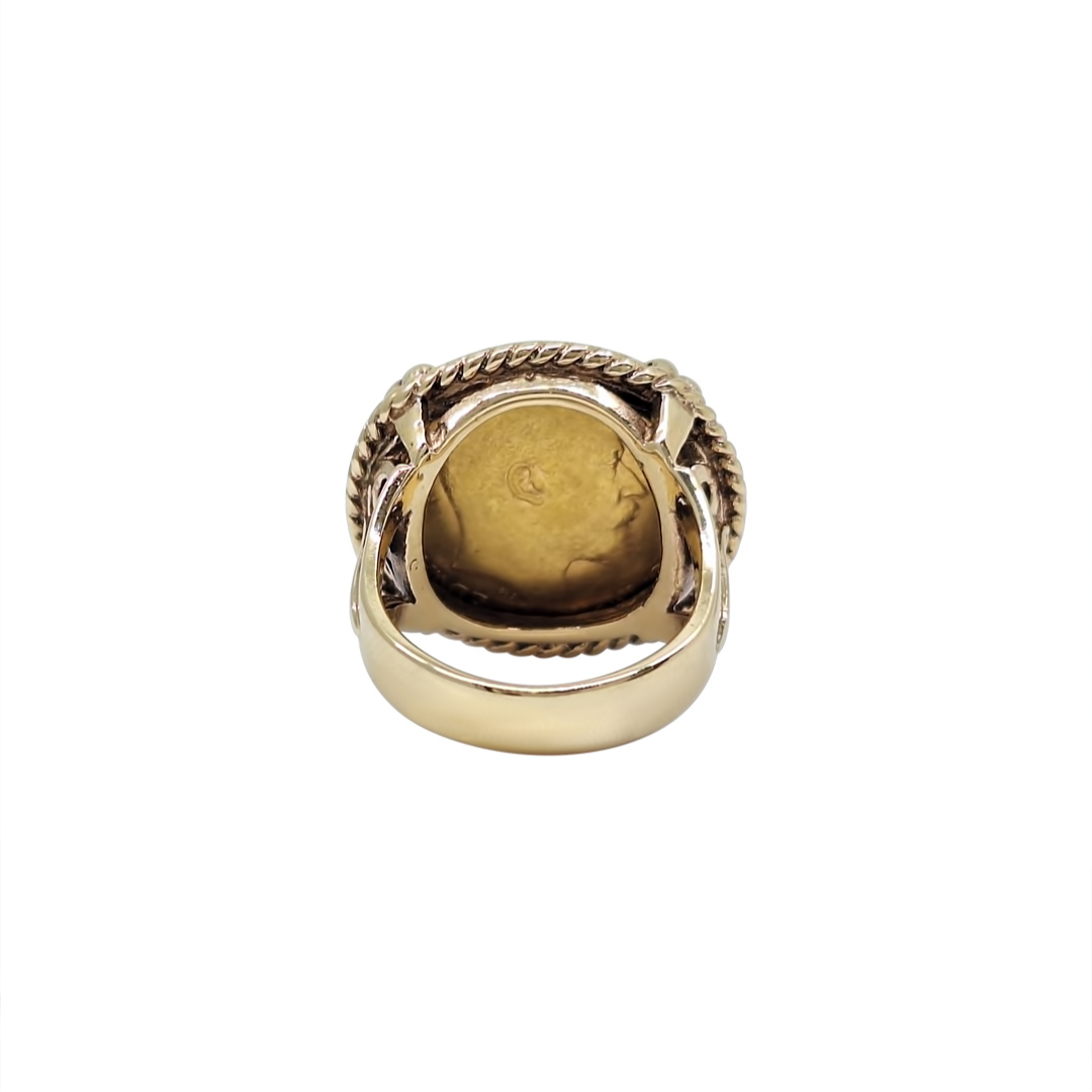 Half Sovereign Ring 1907
