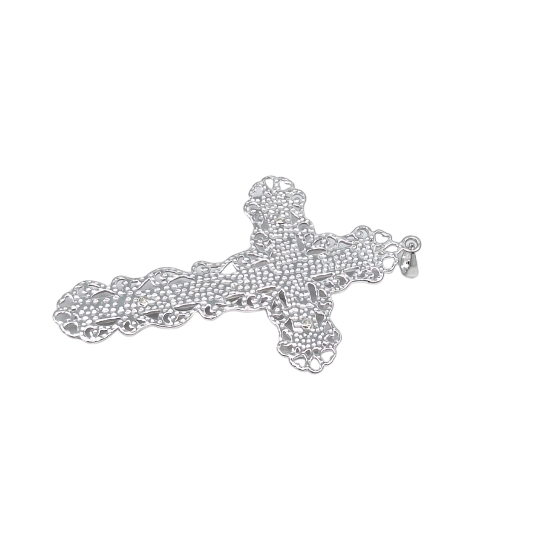 Silver Crucifix Pendant