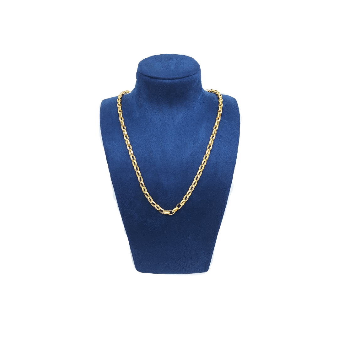 9ct Yellow Gold Belcher Chain 20"