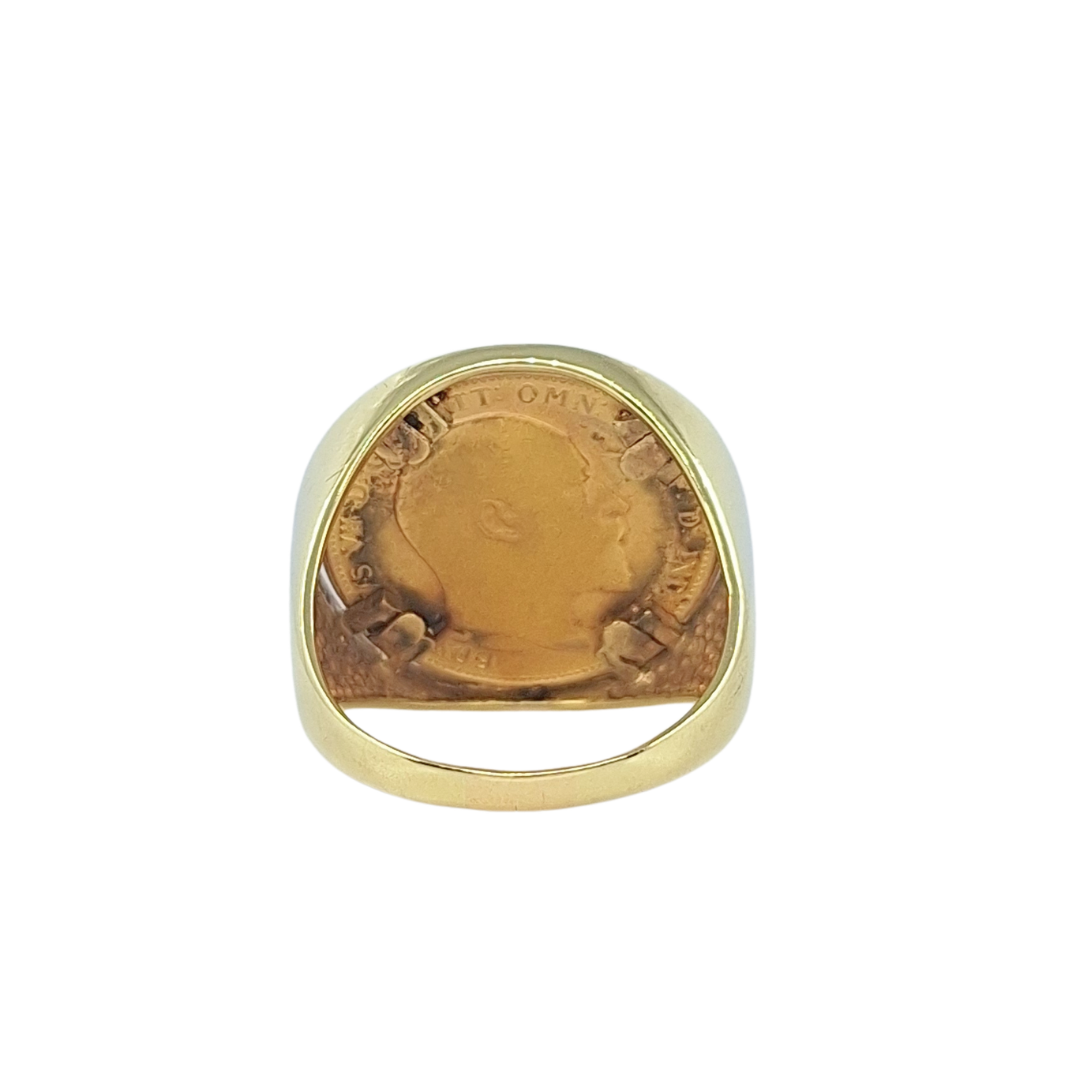 Full Sovereign 1910 Ring