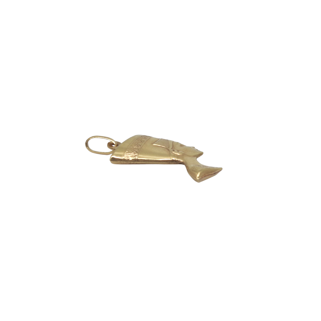 9ct Yellow Gold Egyptian Head Charm