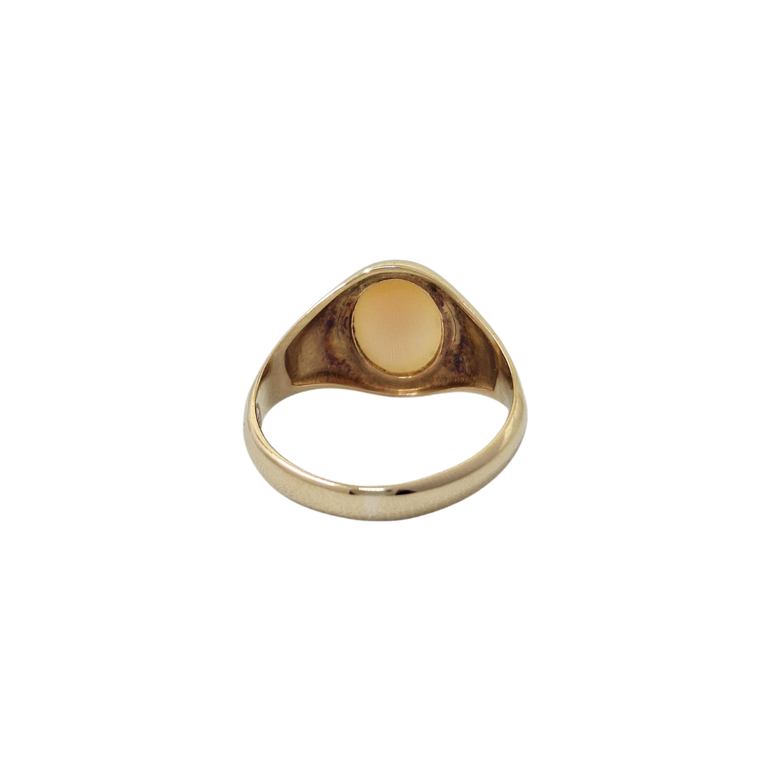 9ct Yellow Gold Cameo Ring