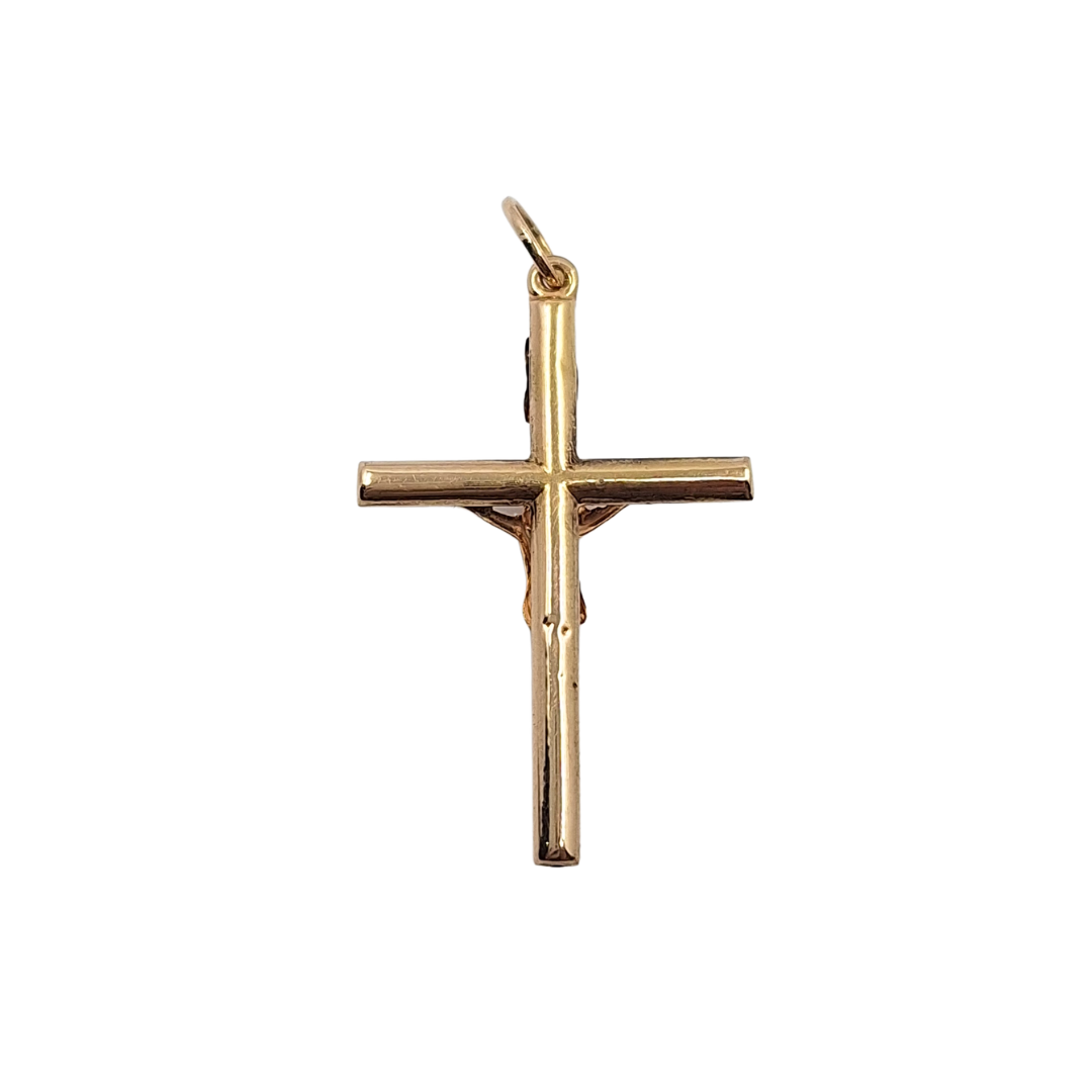 9ct Yellow Gold Crucifix Pendant