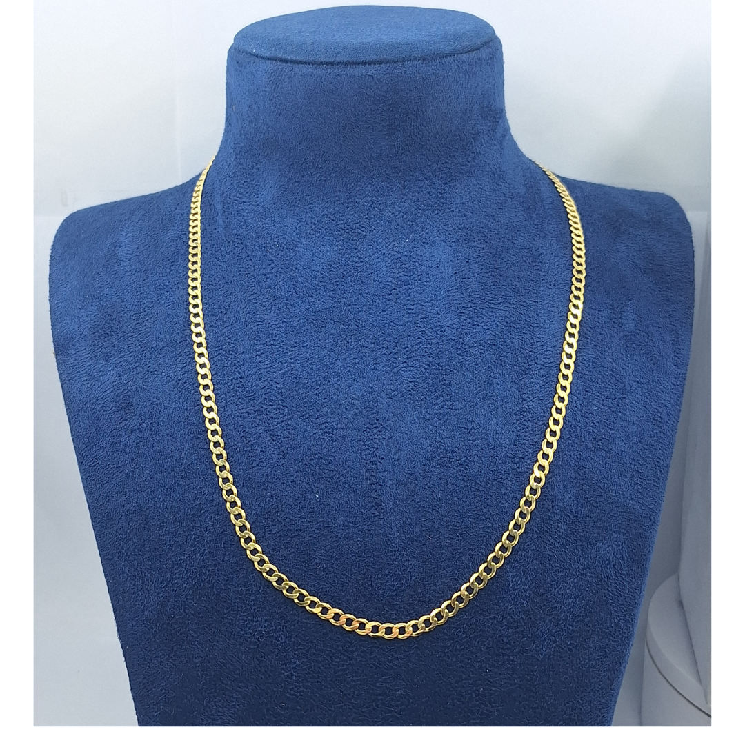 9ct Yellow Gold Curb Chain