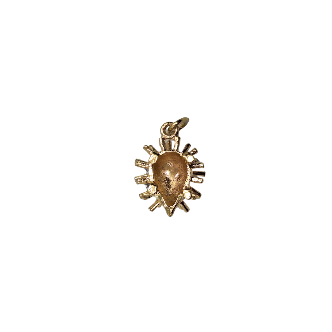 9ct Yellow Gold Hedgehog Charm
