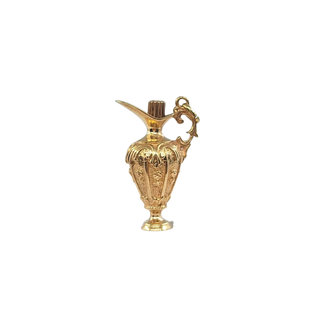 9ct Yellow Gold Fancy Jug Charm