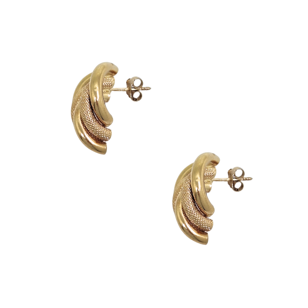 9ct Yellow Gold Drop Earrings