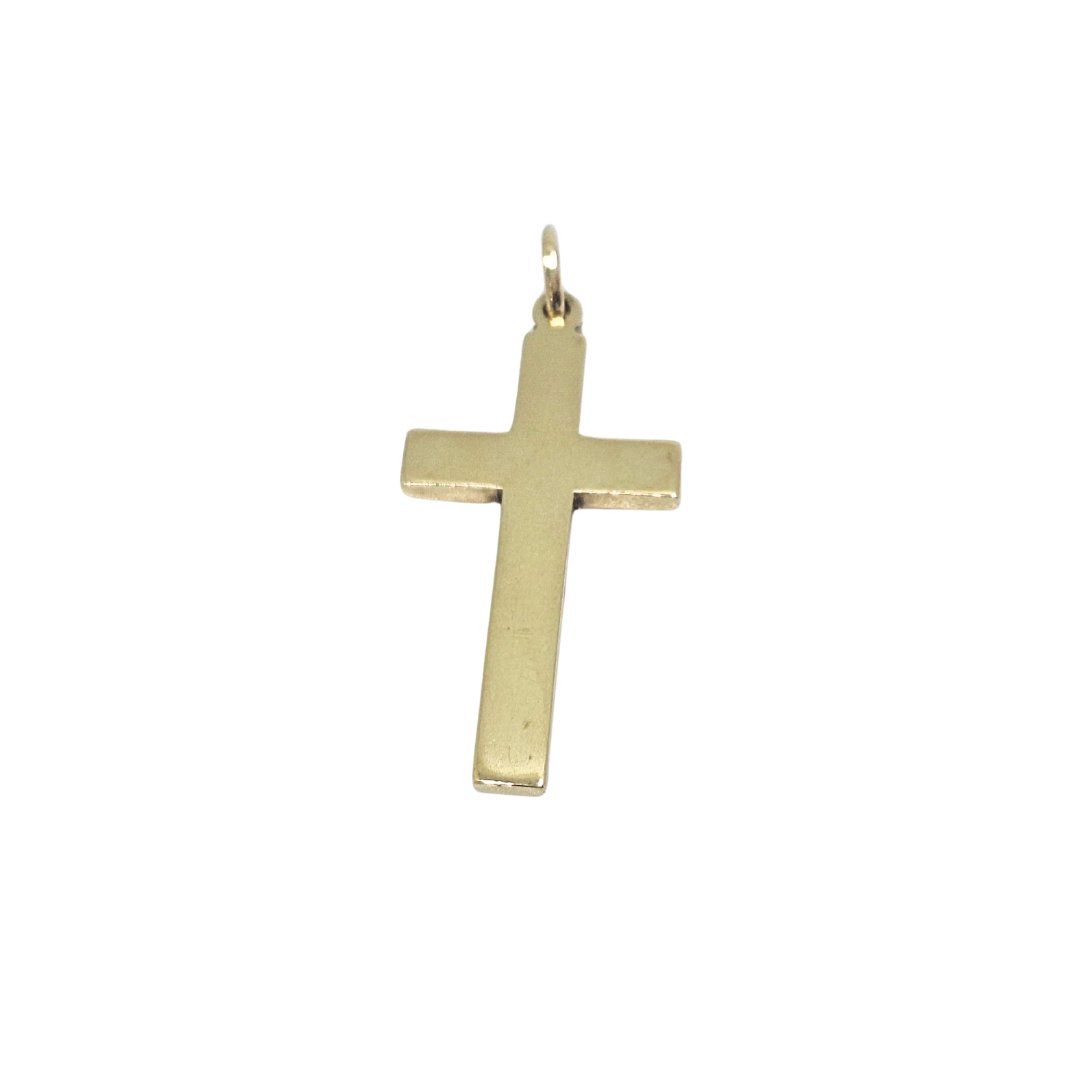 9ct Yellow Gold Cross