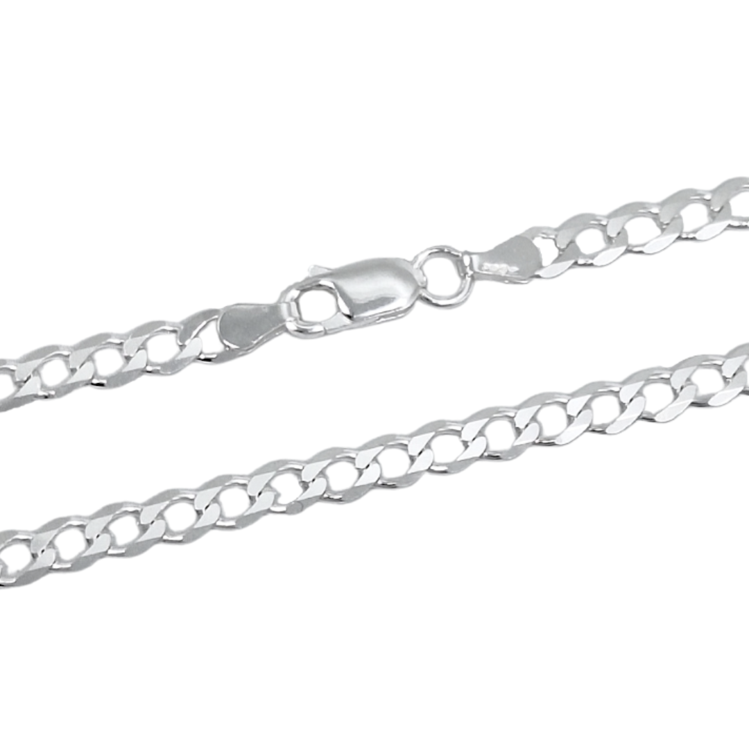 Sterling Silver Curb Chain 20"