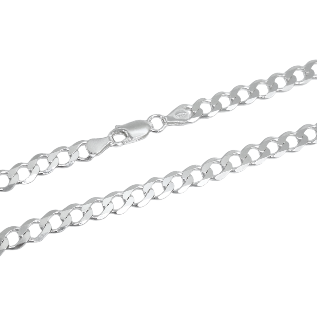 Sterling Silver Curb Chain 20"