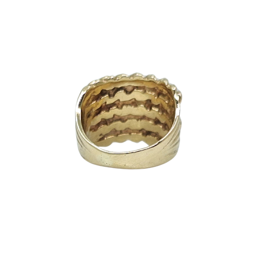 9ct Yellow Gold Keeper Ring