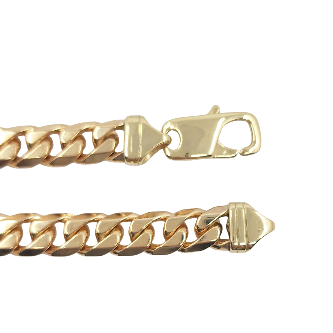 9ct Yellow Gold Curb Bracelet