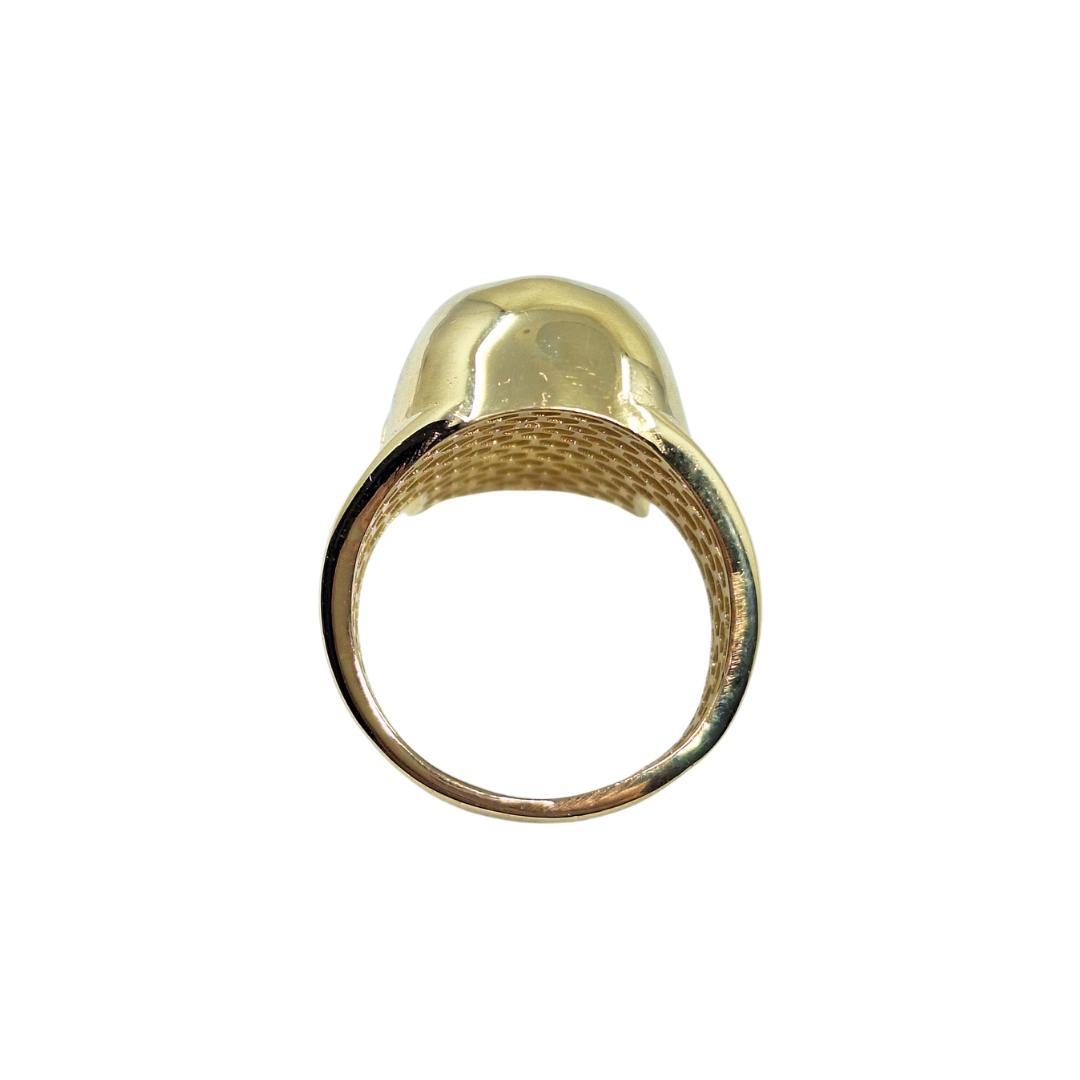 14ct Yellow Gold Skull Ring