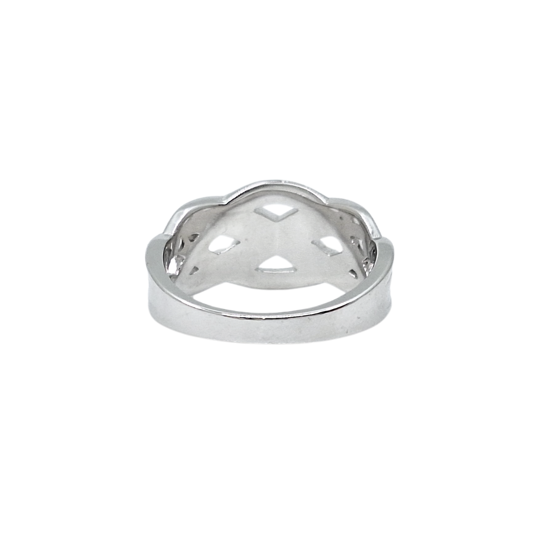 Sterling Silver Plait Ring
