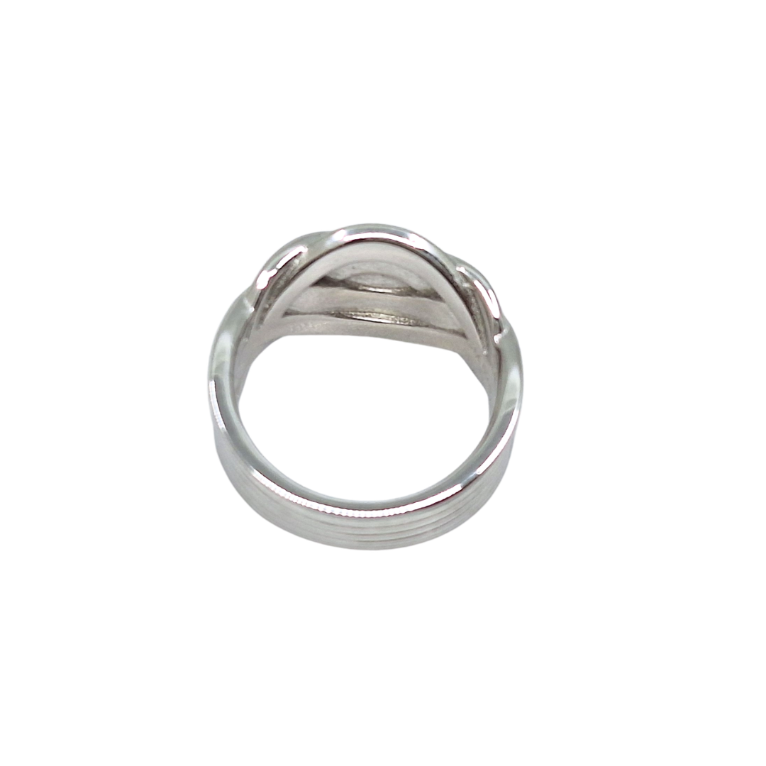 Sterling Silver Plait Ring