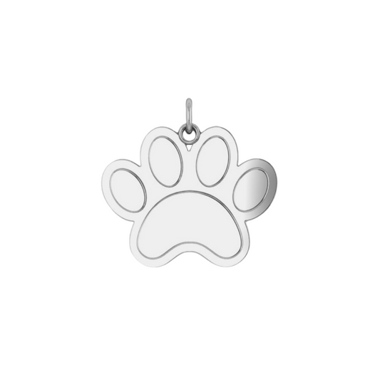 Ever-Paw Silver Pendant (Small)