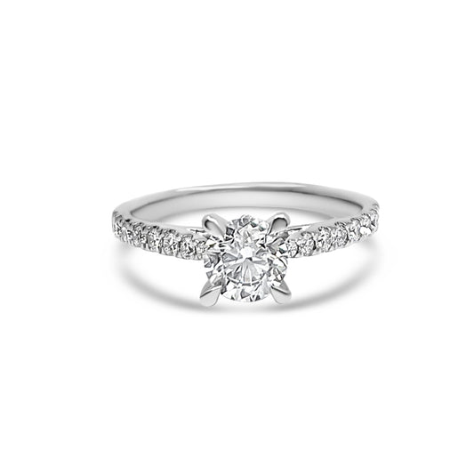 White Gold & Ethical Diamond Ring  1.25ct